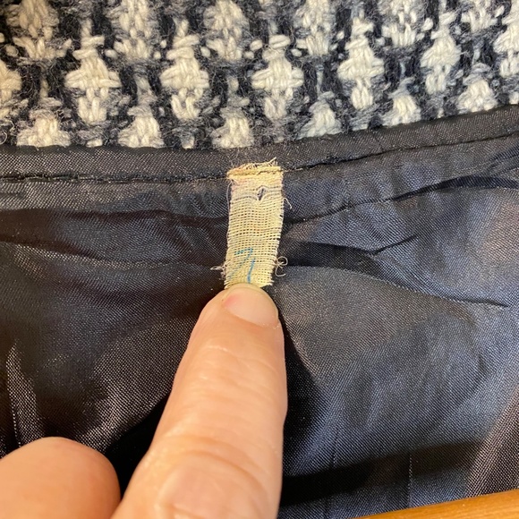 Vintage ladies honeycomb tweed cropped jacket. - Picture 3 of 5